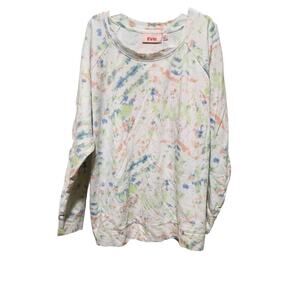 Evri Tie Die Sweatshirt 1x, Great Condition, Very Soft